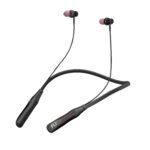 FLY Gadget Wireless Neckband Earphones with HD Sound & Long Battery Life (Black)